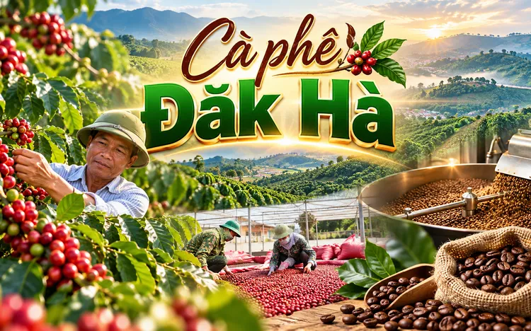 Nông sản kể chuyện: Cà phê Đắk Hà