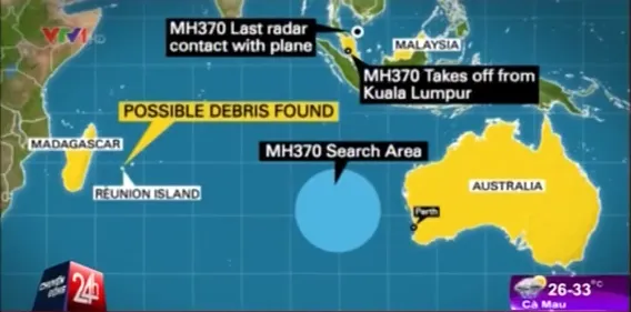 Mảnh vỡ thứ 2 trên đảo Reunion không phải là của MH370