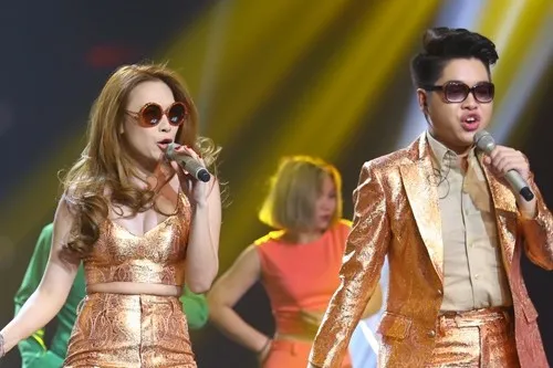 Giọng hát Việt 2015: Đức Phúc – Mỹ Tâm “quậy” tưng bừng đêm chung kết