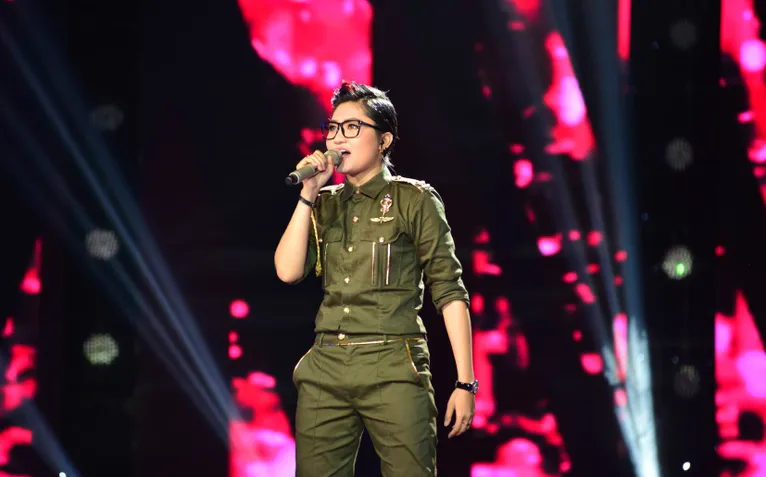 Giọng hát Việt: Vicky Nhung rap cực chất chinh phục khán giả