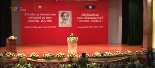 Kỷ niệm 125 năm ngày sinh Chủ tịch Hồ Chí Minh tại Lào
