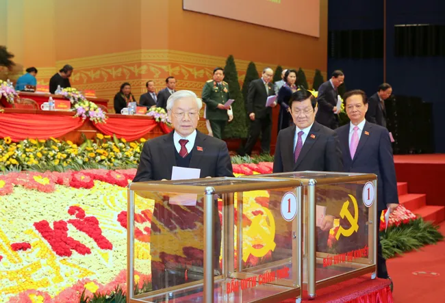 Công bố kết quả bầu cử Ban Chấp hành Trung ương khóa XII