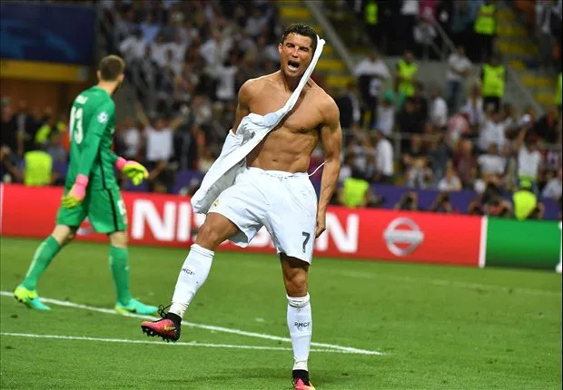 Cristiano Ronaldo sướng phát điên với chức vô địch Champions League