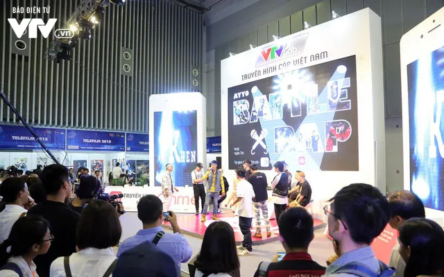 Những sắc màu sôi động của VTVcab tại ngày khai mạc Telefilm 2018