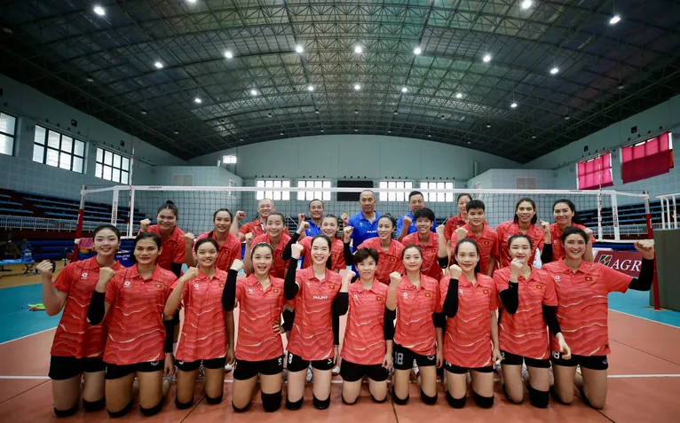 Bóng chuyền nữ Việt Nam tăng tốc chuẩn bị cho SEA Games 33