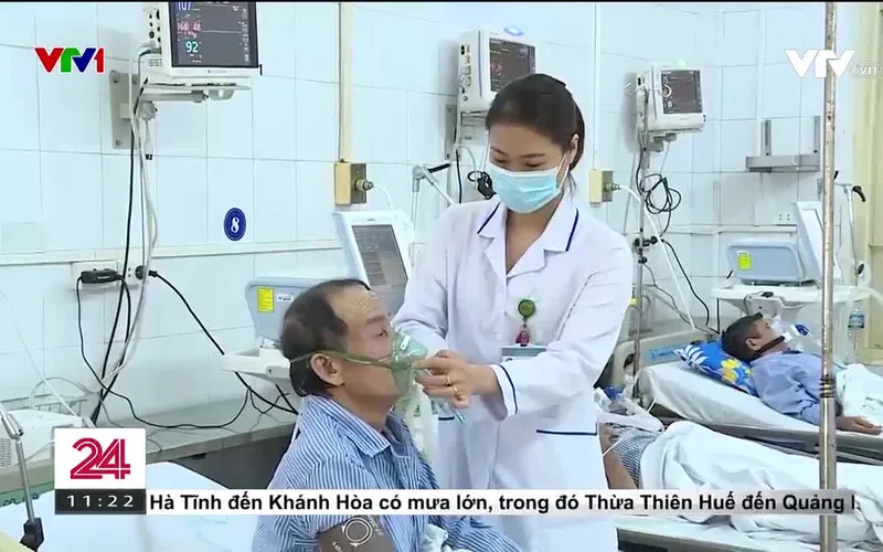 Nhiều bệnh nhân phổi tắc nghẽn mạn tính nhập viện