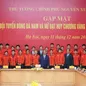 Chùm ảnh: Thủ tướng Nguyễn Xuân Phúc gặp đội tuyển bóng đá Việt Nam