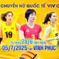 Lịch thi đấu Giải Bóng chuyền nữ quốc tế VTV Ferroli Cup 2025