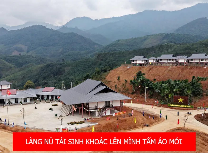 Làng Nủ được khoác "áo mới"