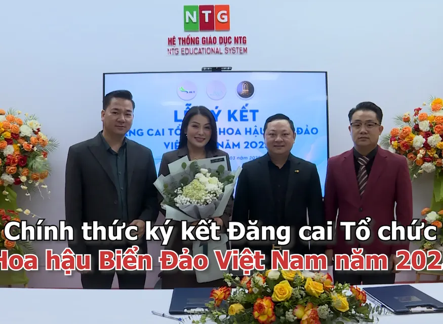 Chính thức ký kết Đăng cai Tổ chức Hoa hậu Biển Đảo Việt Nam năm 2025