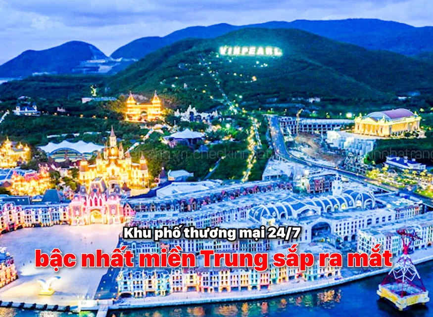 Khu phố thương mại 24/7 bậc nhất miền trung sắp ra mắt