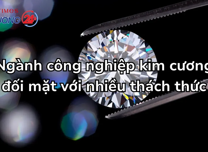 Ngành công nghiệp kim cương đối mặt với nhiều thách thức