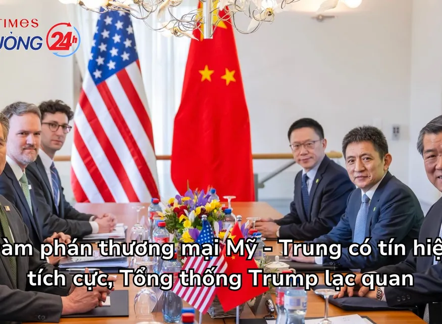 Đàm phán thương mại Mỹ - Trung có tín hiệu tích cực, Tổng thống Trump lạc quan
