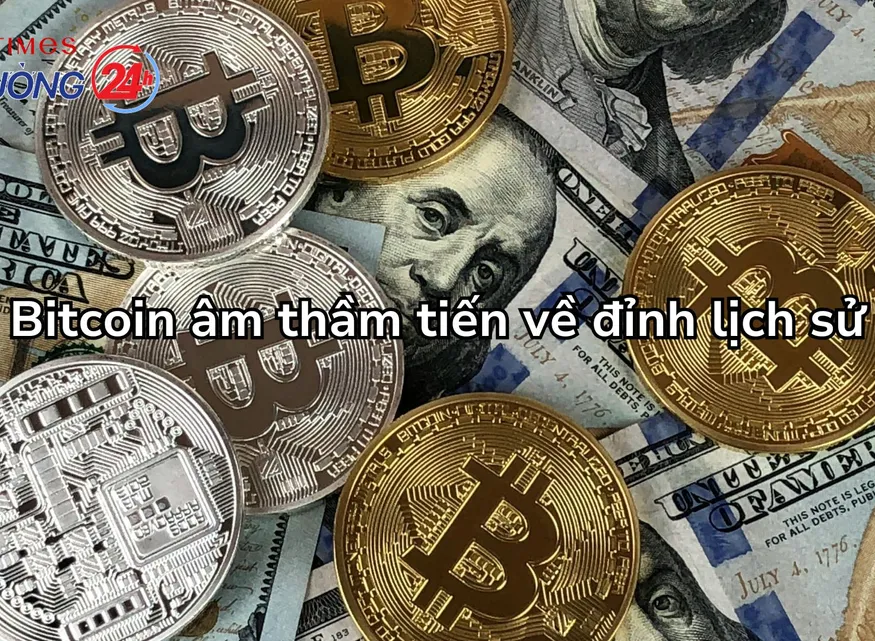 Bitcoin âm thầm tiến về đỉnh lịch sử