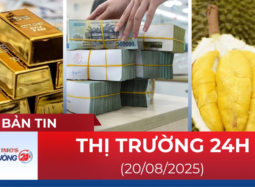 Bản tin Thị trường 24h ngày 20/8