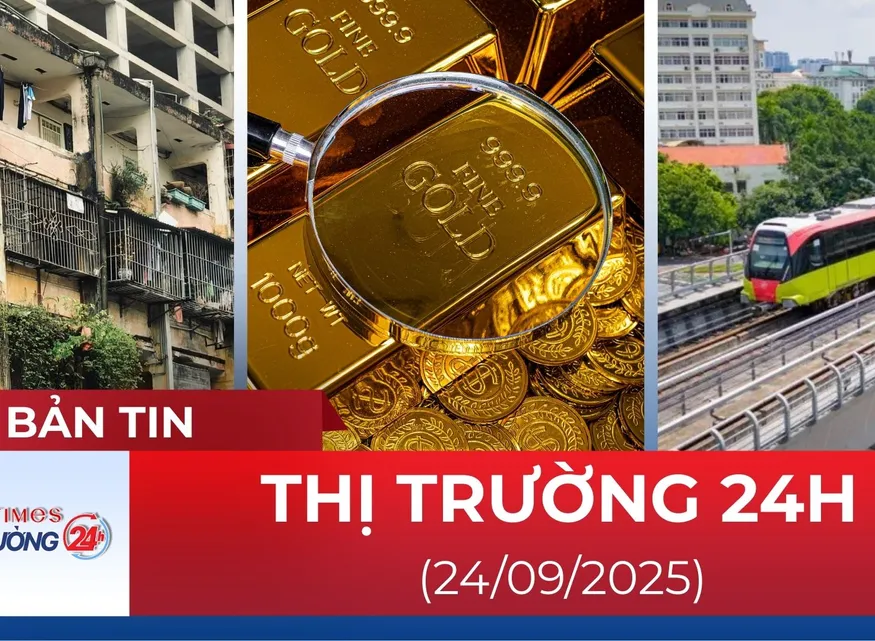 Bản tin Thị trường 24h ngày 24/9