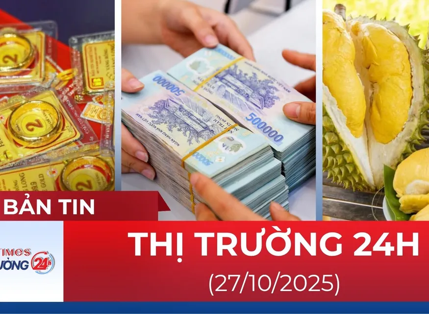 Bản tin Thị trường 24h ngày 27/10