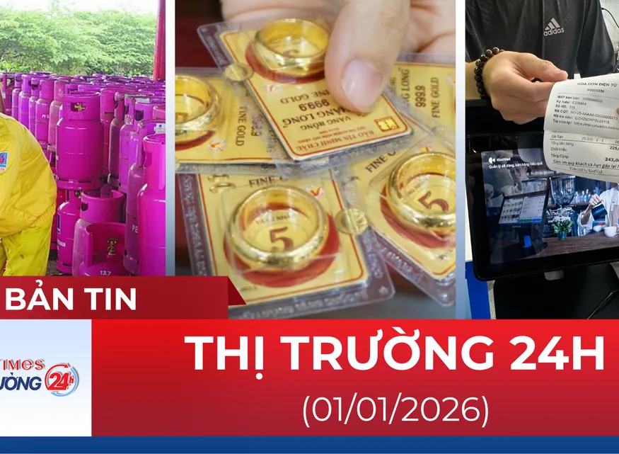 Bản tin Thị trường 24h ngày 01/01/2026