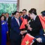 Thủ tướng Phạm Minh Chính gặp gỡ cán bộ, nhân viên các cơ quan đại diện Việt Nam tại Trung Quốc
