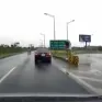 Nguy hiểm khi đi lùi trên cao tốc