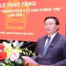 Trao tặng Giải thưởng ''Nghiên cứu lý luận chính trị''