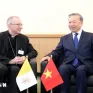 Tổng Bí thư, Chủ tịch nước Tô Lâm gặp Thủ tướng Tòa thánh Vatican