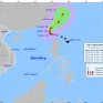 Bão số 5 không có khả năng ảnh hưởng đến vùng ven biển và đất liền nước ta