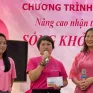 Diễn viên Diễm Hằng ủng hộ chiến dịch "Tháng 10 Hồng “Sống khỏe, sống đẹp”