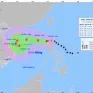 Bão Trami có cường độ mạnh, hướng vào khu vực biển ngoài khơi Trung Bộ