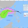 Bão số 7 đang rất mạnh trên biển, dự báo sẽ đổi hướng