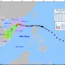 Bão số 7 mạnh cấp 14, cách quần đảo Hoàng Sa khoảng 365 km