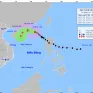 Bão số 8 mạnh cấp 9, giật cấp 11, di chuyển theo hướng Tây Tây Bắc