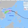 Bão số 9 tiếp tục suy yếu, cách quần đảo Hoàng Sa khoảng 300 km