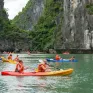 Dừng hoạt động dịch vụ chèo thuyền kayak ở đảo Cát Bà