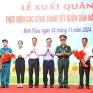 Cần Thơ: Xuất quân thực hiện các công trình Tết Quân Dân năm 2025