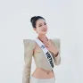 Bùi Khánh Linh thi phỏng vấn kín tại Miss Intercontinental 2024