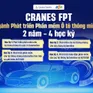 Cranes FPT – Bước đột phá trong đào tạo phát triển phần mềm ô tô thông minh tại Việt Nam