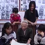 Phòng lưu niệm hình ảnh về Chủ tịch Hồ Chí Minh của cụ ông Trần Văn Cao