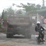 Bất an xe tải trọng lớn đi vào đường hạn chế tải trọng