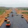 Thi công đường cao tốc xuyên lễ