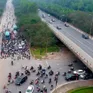 Hà Nội phân luồng giao thông phục vụ thi công công trình trọng điểm