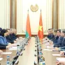 Tổng Bí thư Tô Lâm hội kiến Chủ tịch Thượng, Hạ viện, Lãnh đạo các chính đảng Belarus