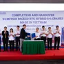 Tân Cảng Cát Lái tiếp nhận 4 cẩu RTG Hybrid góp phần hiện đại hóa và xanh hóa cảng biển