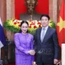 Chủ tịch nước Lương Cường tiếp Thủ tướng Thái Lan