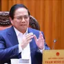 Thủ tướng Phạm Minh Chính chủ trì họp xây dựng dự thảo nghị quyết của Bộ Chính trị về y tế, giáo dục