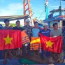 Khắc phục sự cố cho tàu cá tỉnh Ninh Thuận tại Trường Sa
