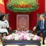 Tổng Bí thư Tô Lâm tiếp Phó Tổng Thư ký thứ nhất Đảng Đại hội Dân tộc Phi