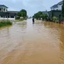Mưa rất lớn tại Hà Tĩnh từ đêm đến sáng gây ngập lụt nhiều khu vực