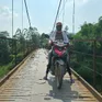 Phú Thọ: Cầu treo Hà Biên xuống cấp nghiêm trọng vẫn chưa được sửa chữa