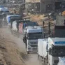 170 xe tải viện trợ nhân đạo tiếp tục vào Gaza